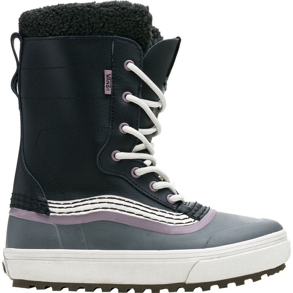 Vans Standard Snow MTE Boots Womens 7 Mens 5.5 Black Purple